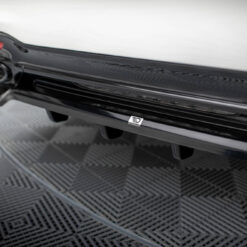 Alternative view of Rear Splitter (with vertical bars) Mercedes-Benz S AMG-Line W222 Facelift