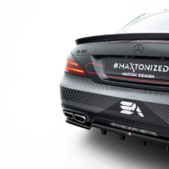 Alternative view of Rear Splitter (with vertical bars) Mercedes-Benz SL 63 AMG R231