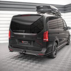 Alternative view of Rear Splitter (with vertical bars) Mercedes-Benz V-Class AMG-Line W447 Facelift