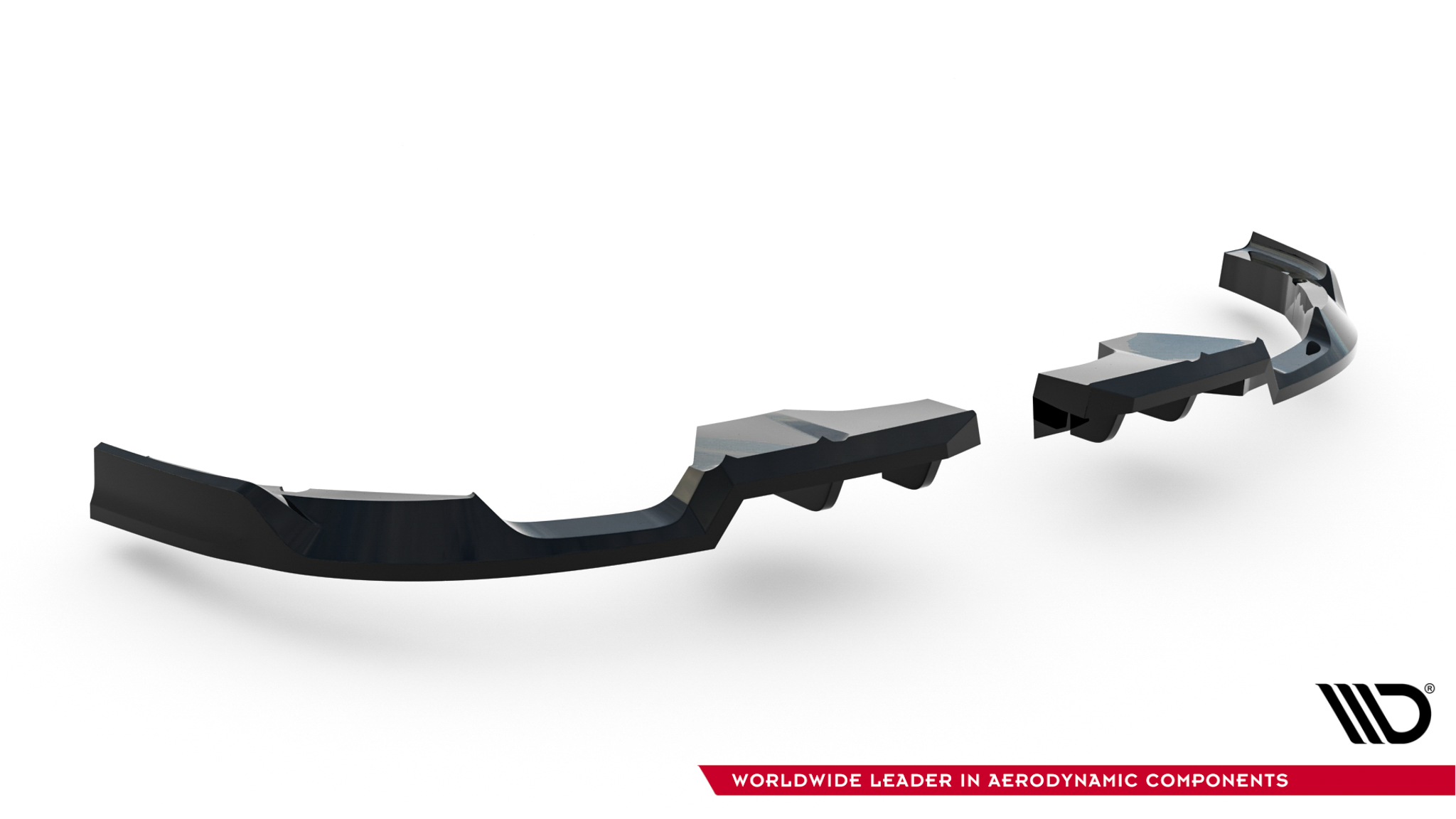 Rear Splitter (with vertical bars) Mini Countryman JCW U25 - Image 6