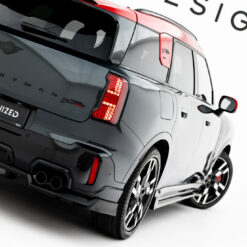 Alternative view of Rear Splitter (with vertical bars) Mini Countryman JCW U25