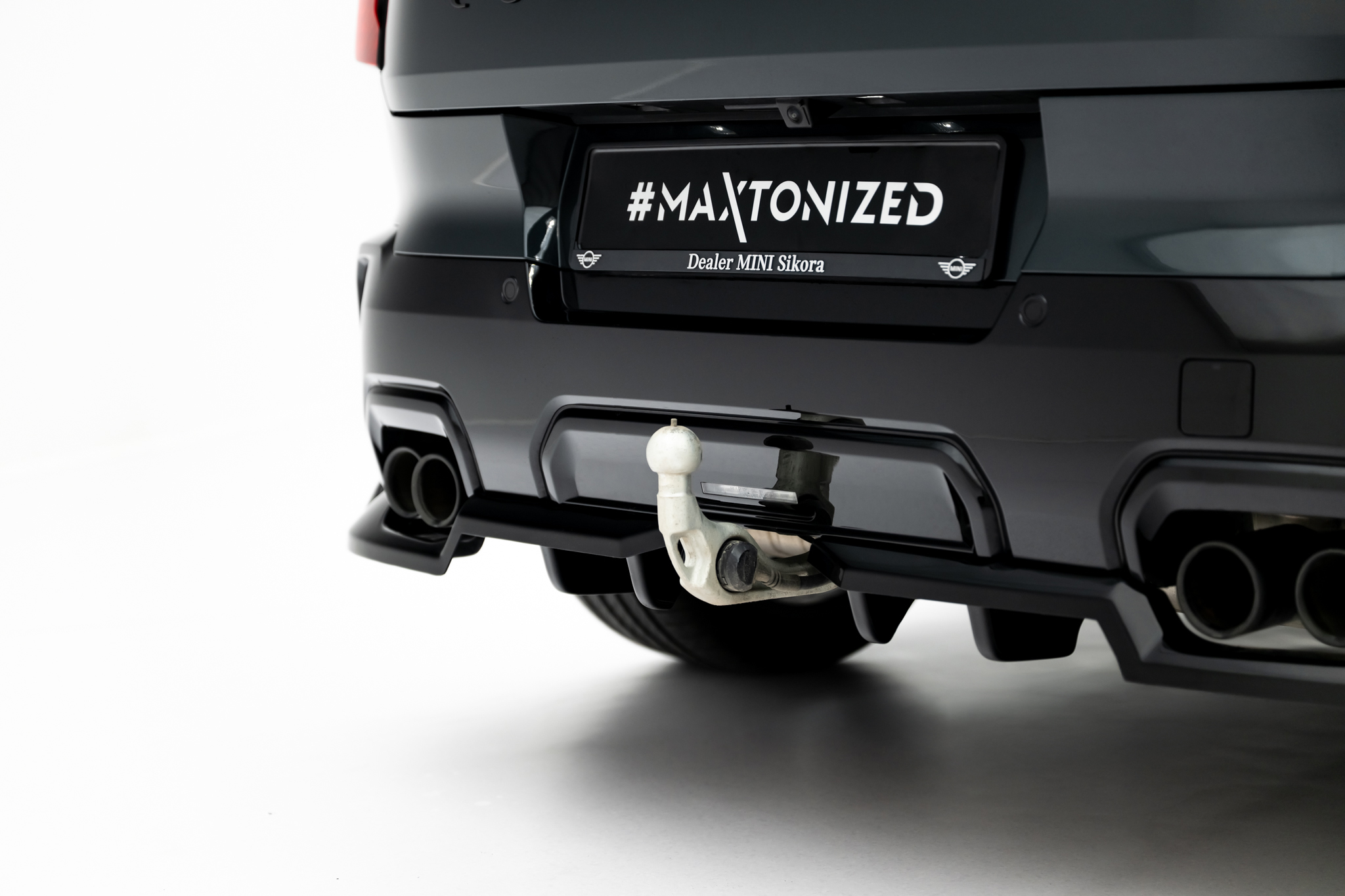 Rear Splitter (with vertical bars) Mini Countryman JCW U25 - Image 5
