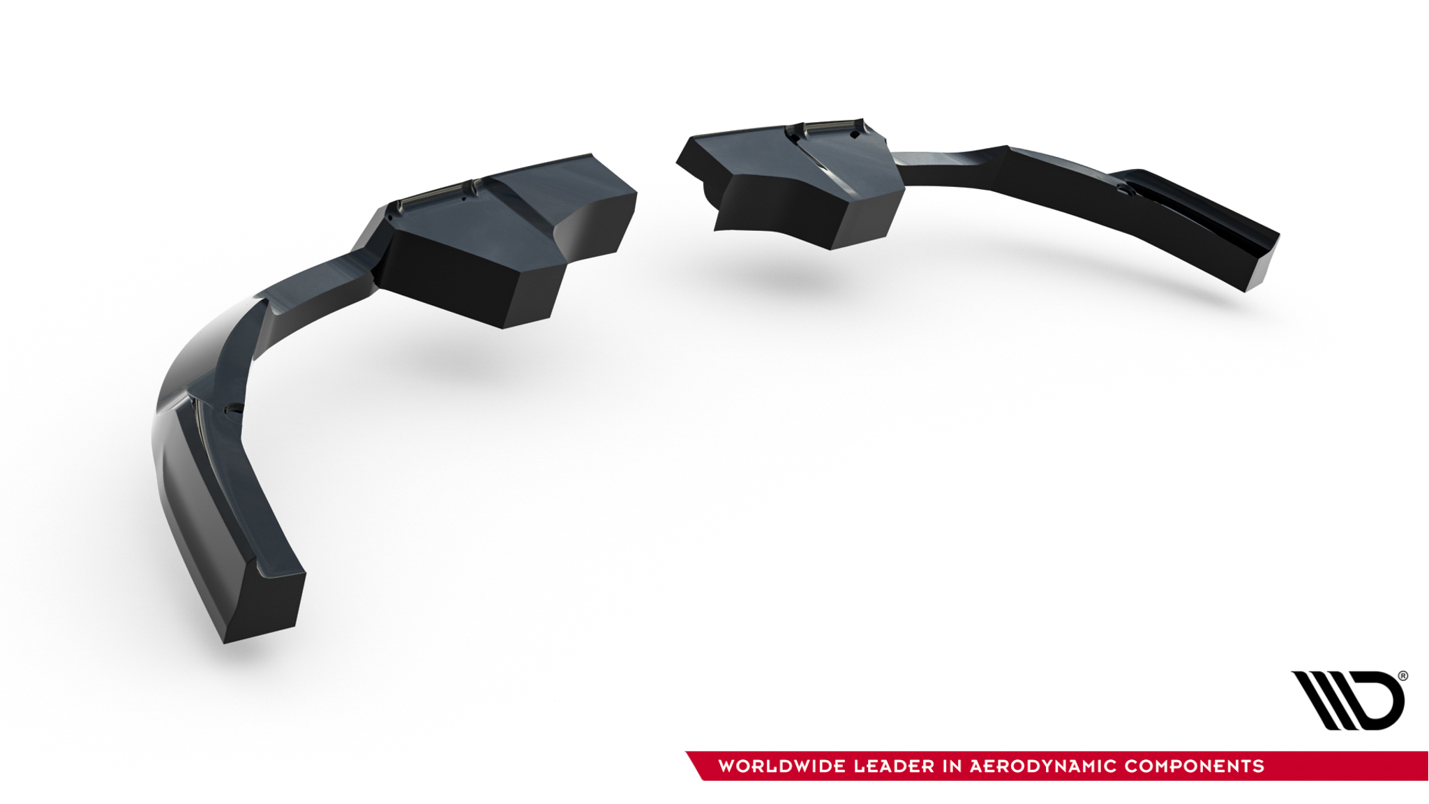 Rear Splitter (with vertical bars) Mini Countryman JCW U25 - Image 7