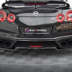 Rear Splitter (with vertical bars) Nissan GTR R35 Facelift