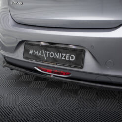 Alternative view of Rear Splitter (with vertical bars) Opel Corsa - e F ( Mk6)