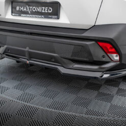 Alternative view of Rear Splitter (with vertical bars) Peugeot 408 Mk1