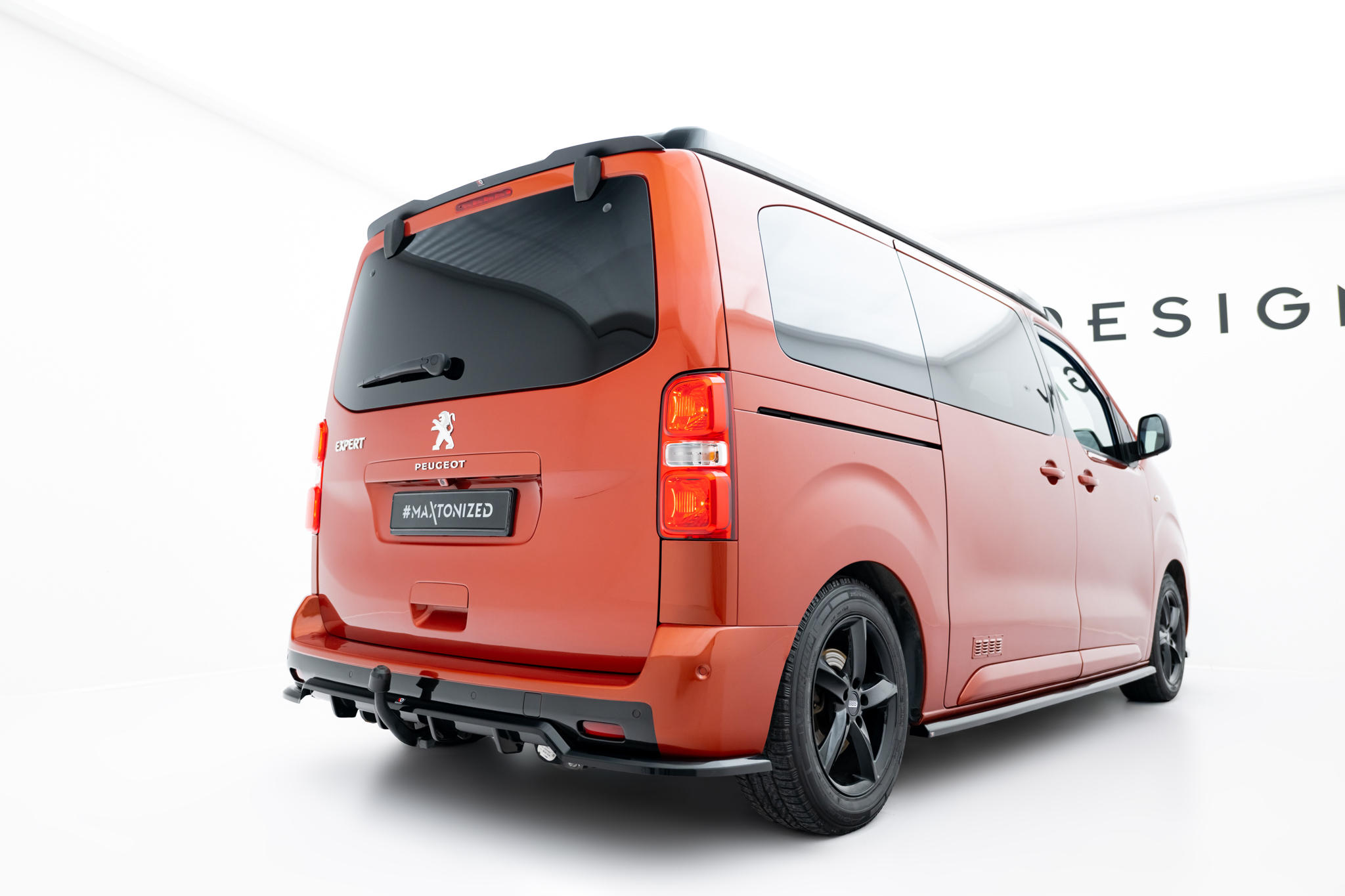 Rear Splitter (with vertical bars) Peugeot Expert Mk3 - Image 4