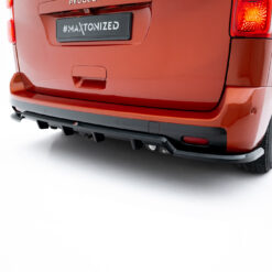Alternative view of Rear Splitter (with vertical bars) Peugeot Expert Mk3