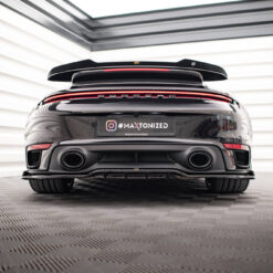 Alternative view of Rear Splitter (with vertical bars) Porsche 911 Turbo S 992