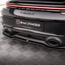Rear Splitter (with vertical bars) Porsche 911 Turbo S 992