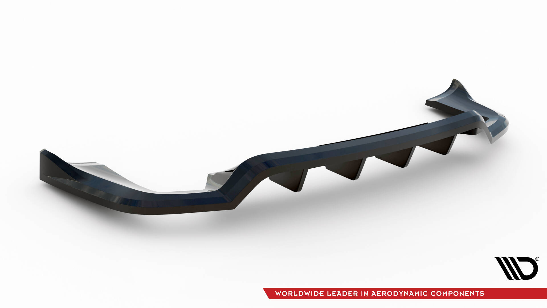Rear Splitter (with vertical bars) Porsche Cayenne Mk2 Facelift - Image 6