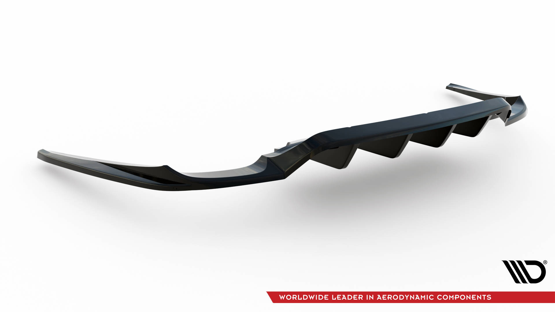 Rear Splitter (with vertical bars) Porsche Panamera Turbo 970 - Image 6