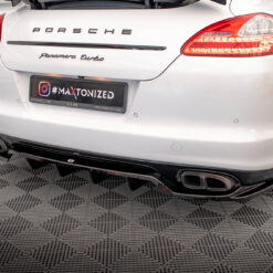 Rear Splitter (with vertical bars) Porsche Panamera Turbo 970