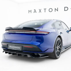 Rear Splitter (with vertical bars) Porsche Taycan Turbo S Mk1