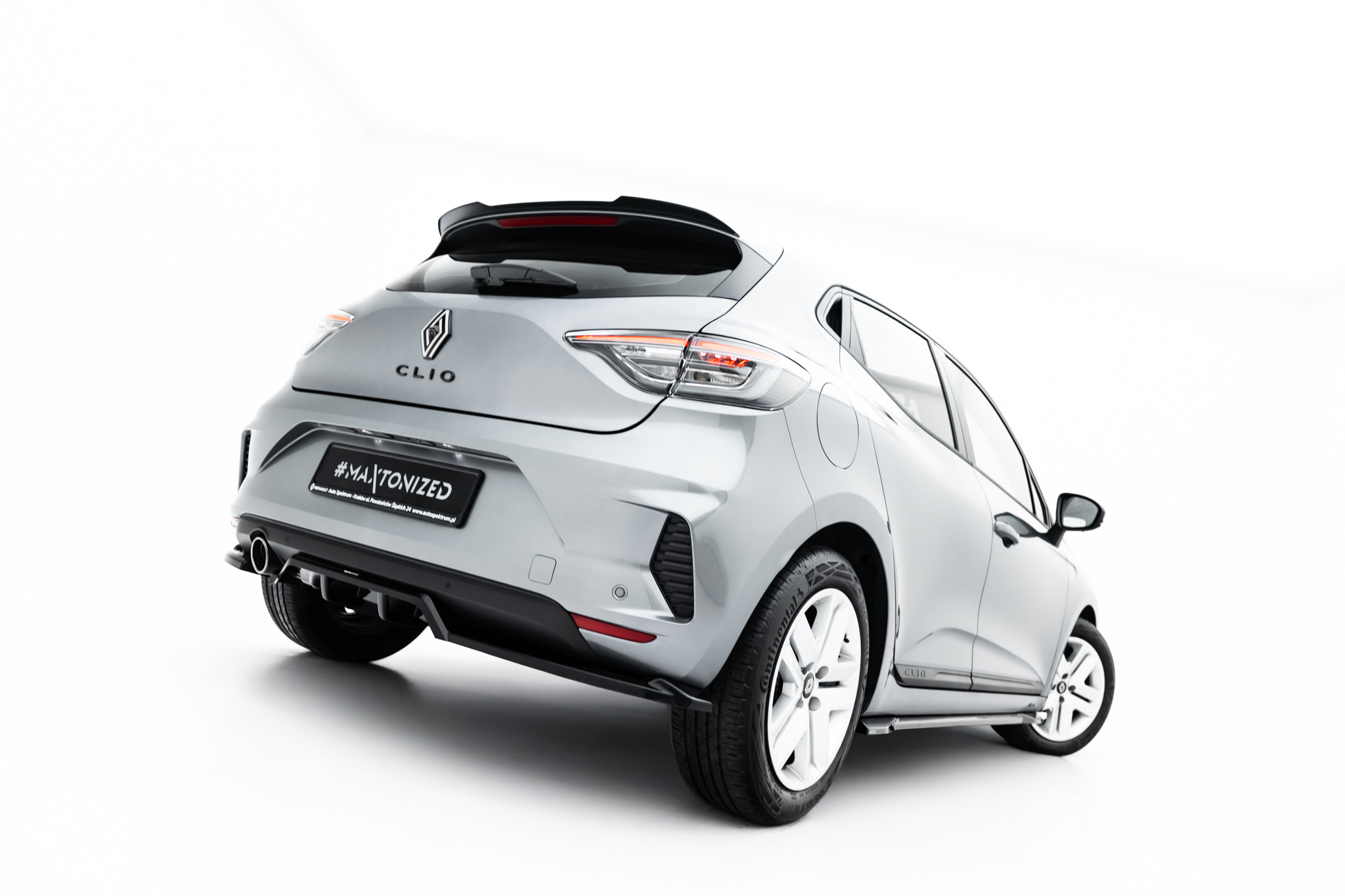 Rear Splitter (with vertical bars) Renault Clio Mk5 Facelift