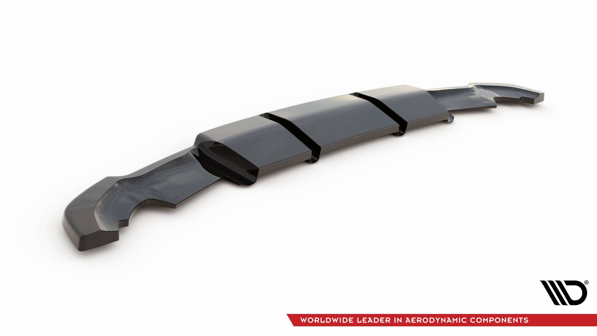 Rear Splitter (with vertical bars) Renault Clio RS Mk4 - Image 6
