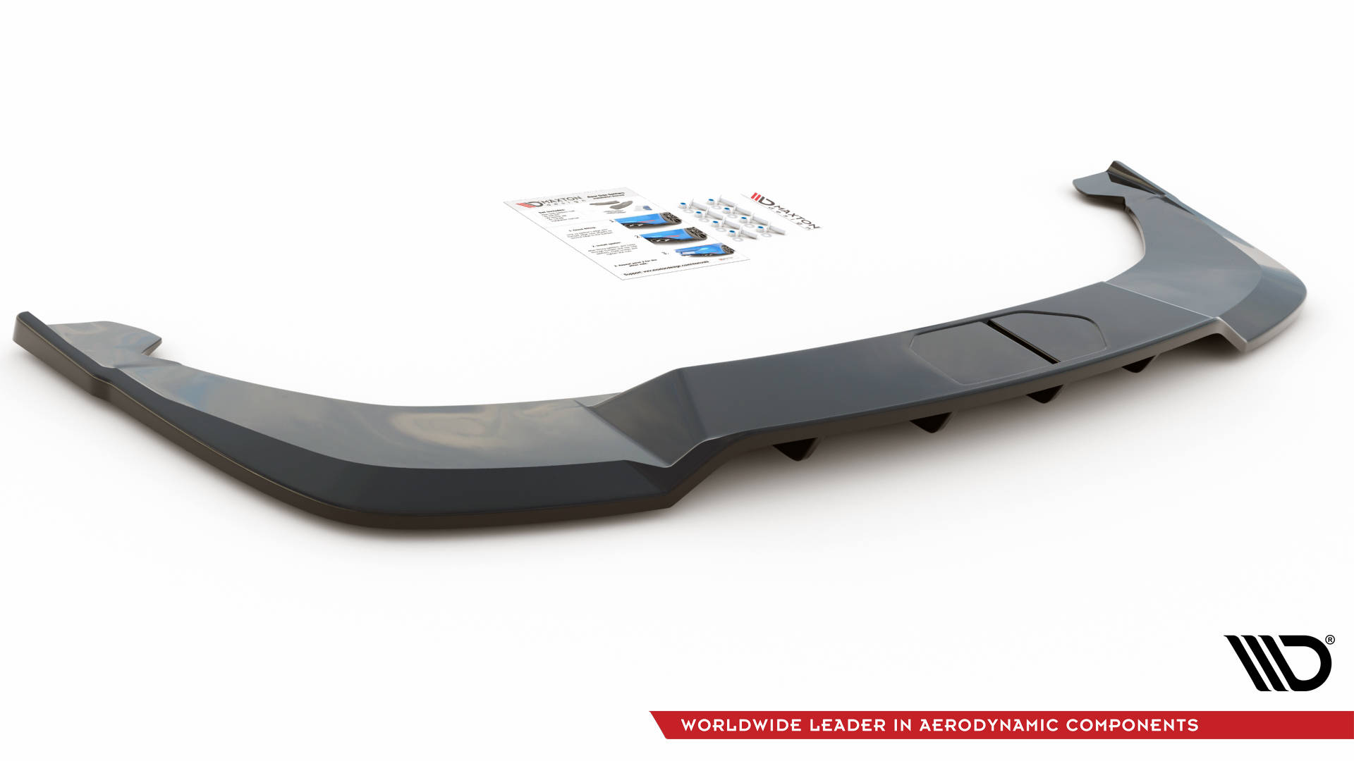 Rear Splitter (with vertical bars) Skoda Enyaq iV - Image 8
