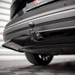 Alternative view of Rear Splitter (with vertical bars) Skoda Enyaq iV