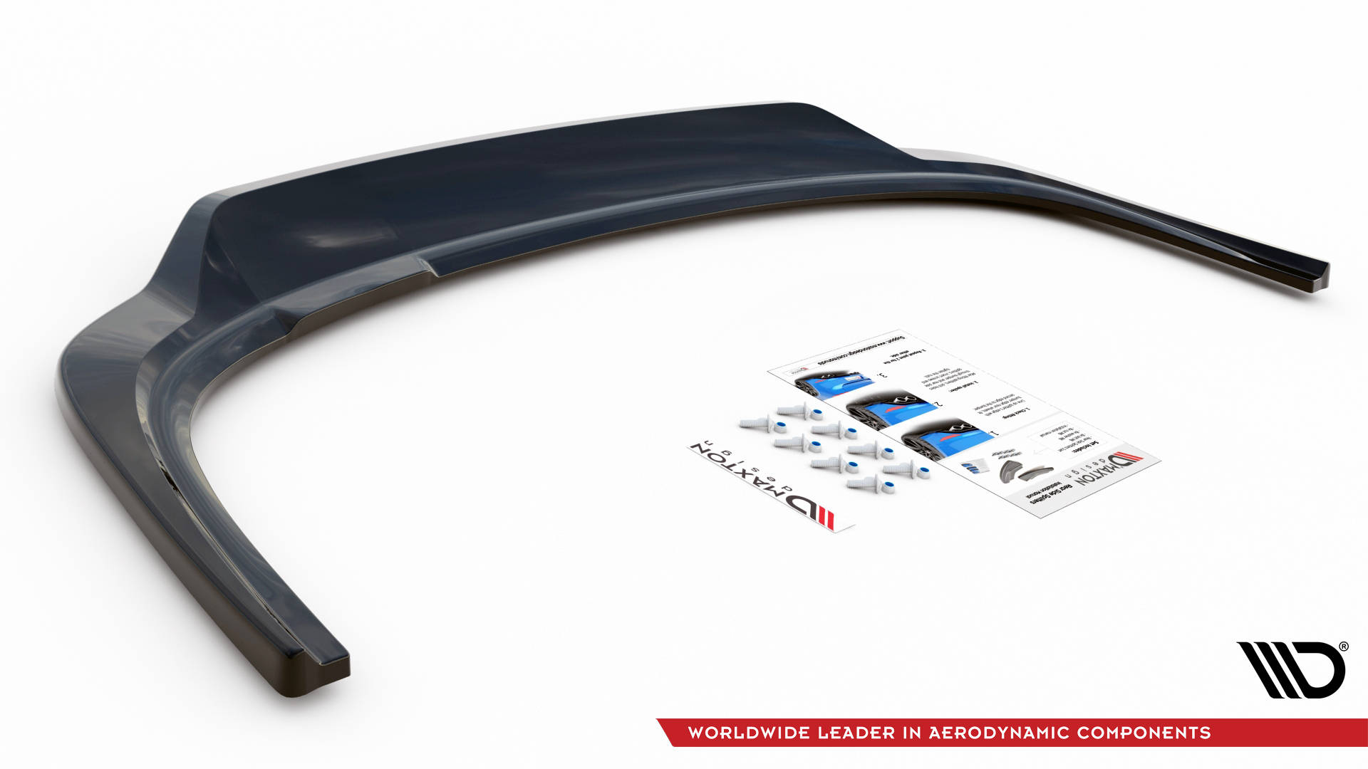 Rear Splitter (with vertical bars) Skoda Fabia Combi Mk3 - Image 4
