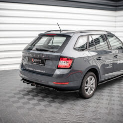 Alternative view of Rear Splitter (with vertical bars) Skoda Fabia Combi Mk3 Facelift