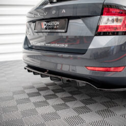 Rear Splitter (with vertical bars) Skoda Fabia Combi Mk3 Facelift