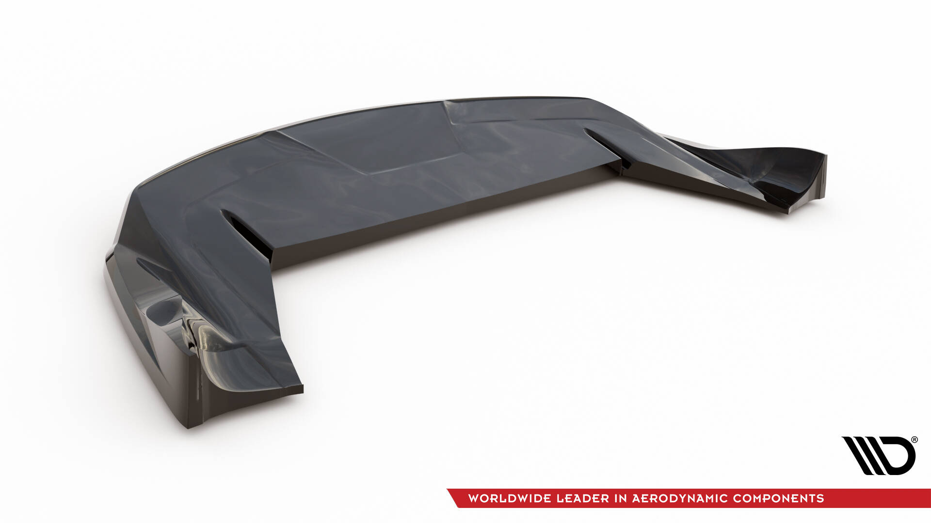 Rear Splitter (with vertical bars) Tesla Model X Mk1 Facelift - Image 9
