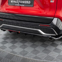 Alternative view of Rear Splitter (with vertical bars) Toyota RAV4 GR Sport Mk5