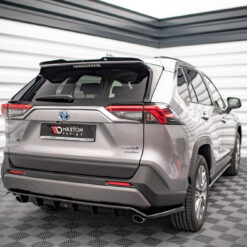 Alternative view of Rear Splitter (with vertical bars) Toyota RAV4 Mk5