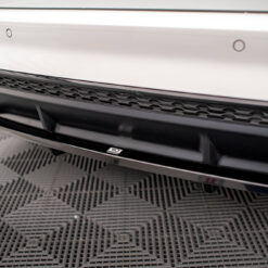 Alternative view of Rear Splitter (with vertical bars) V.1 Audi A4 S-Line B9 Facelift