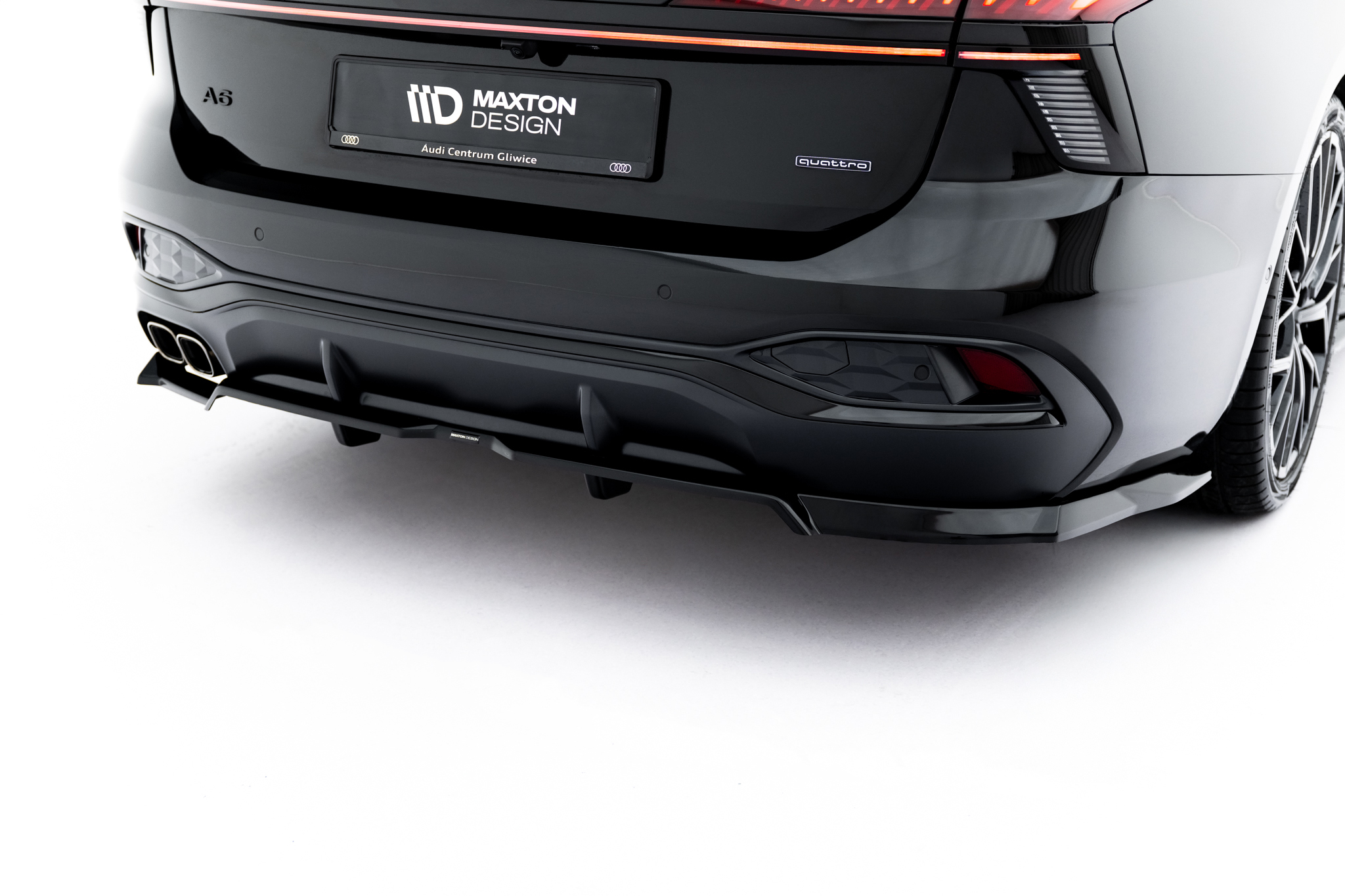 Rear Splitter (with vertical bars) V.1 Audi A6 S-Line C9 - Image 4