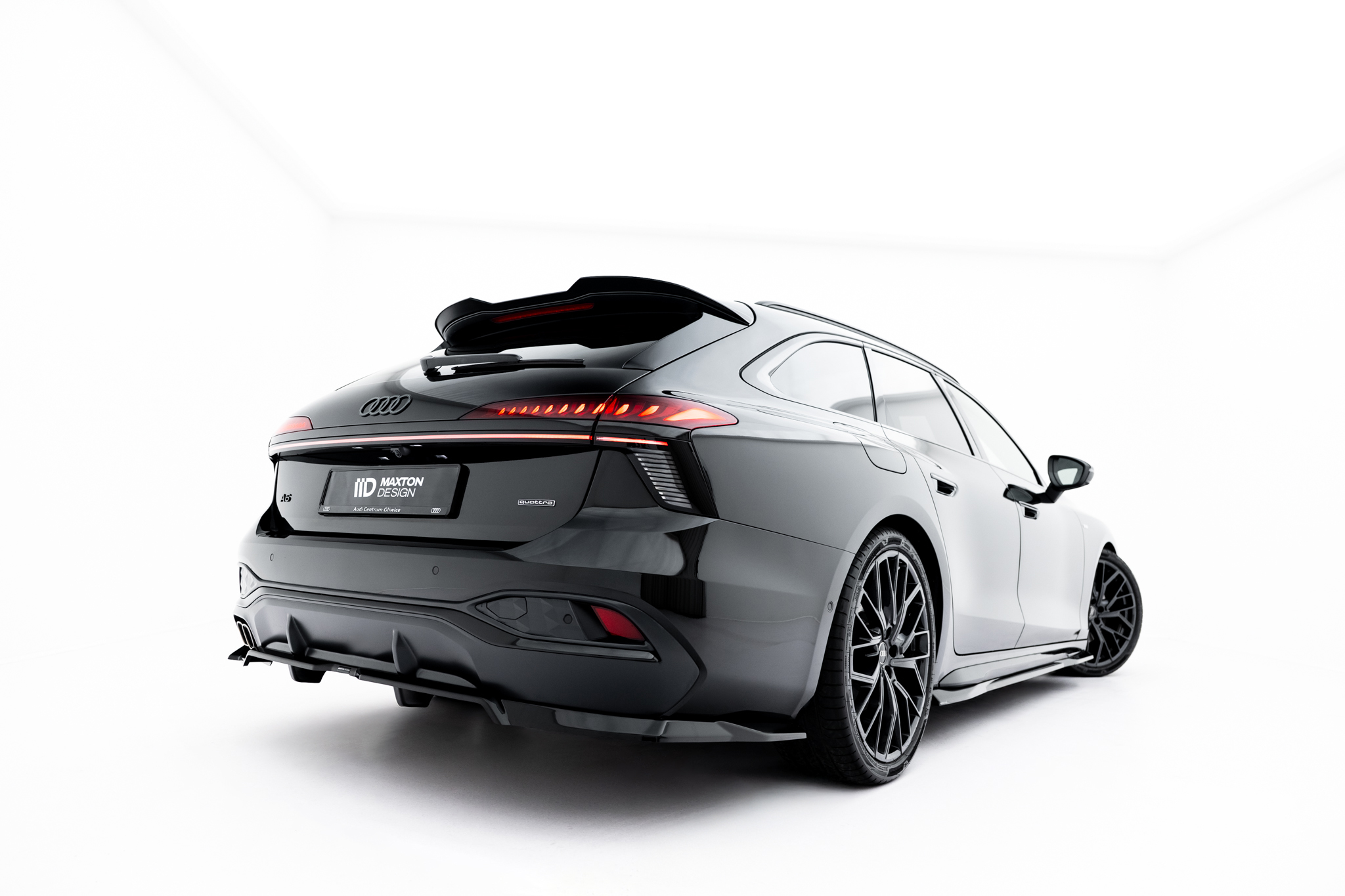 Rear Splitter (with vertical bars) V.1 Audi A6 S-Line C9 - Image 5