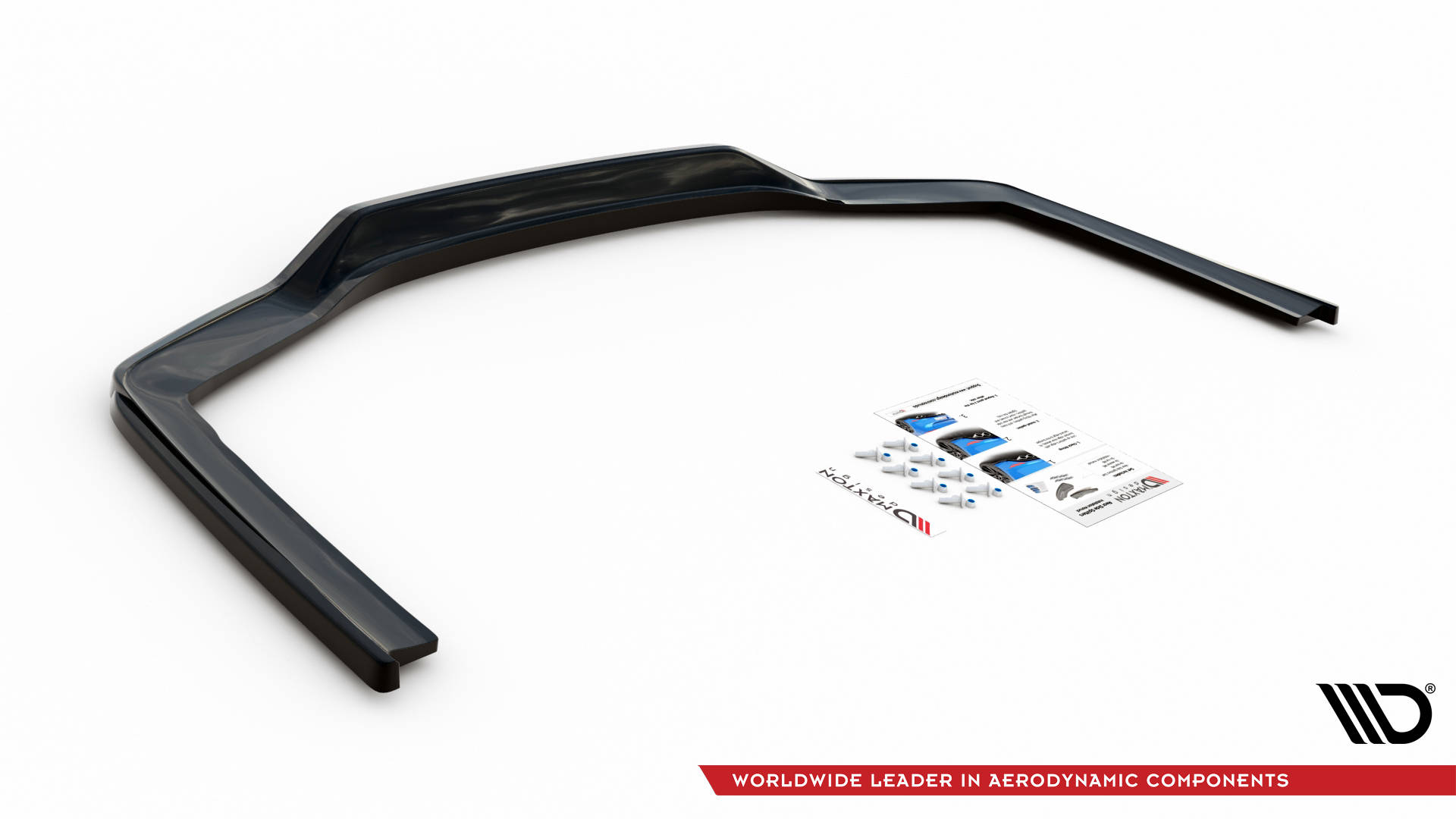 Rear Splitter (with vertical bars) V.1 BMW 7 M-Pack G11 / G12 Facelift - Image 4