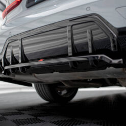 Alternative view of Rear Splitter (with vertical bars) V.1 BMW M340i G20 / G21 Facelift