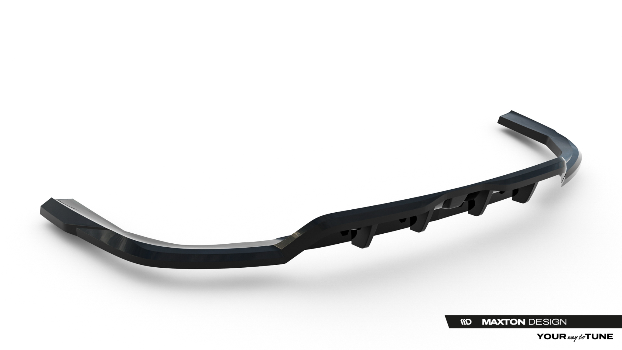Rear Splitter (with vertical bars) V.1 BMW X5 M-Pack G05 Facelift - Image 9