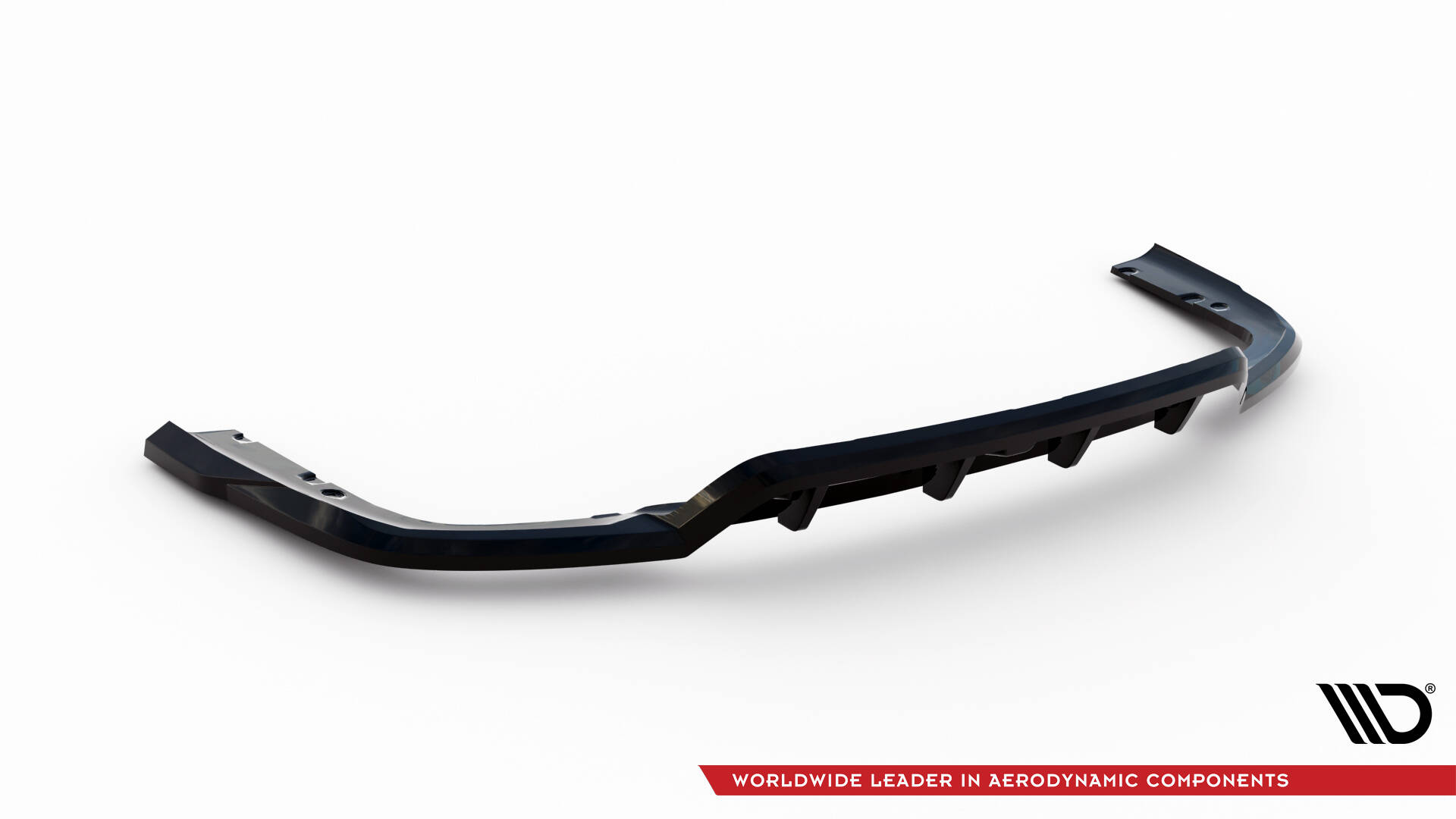 Rear Splitter (with vertical bars) V.1 BMW X6 M-Pack G06 Facelift - Image 5