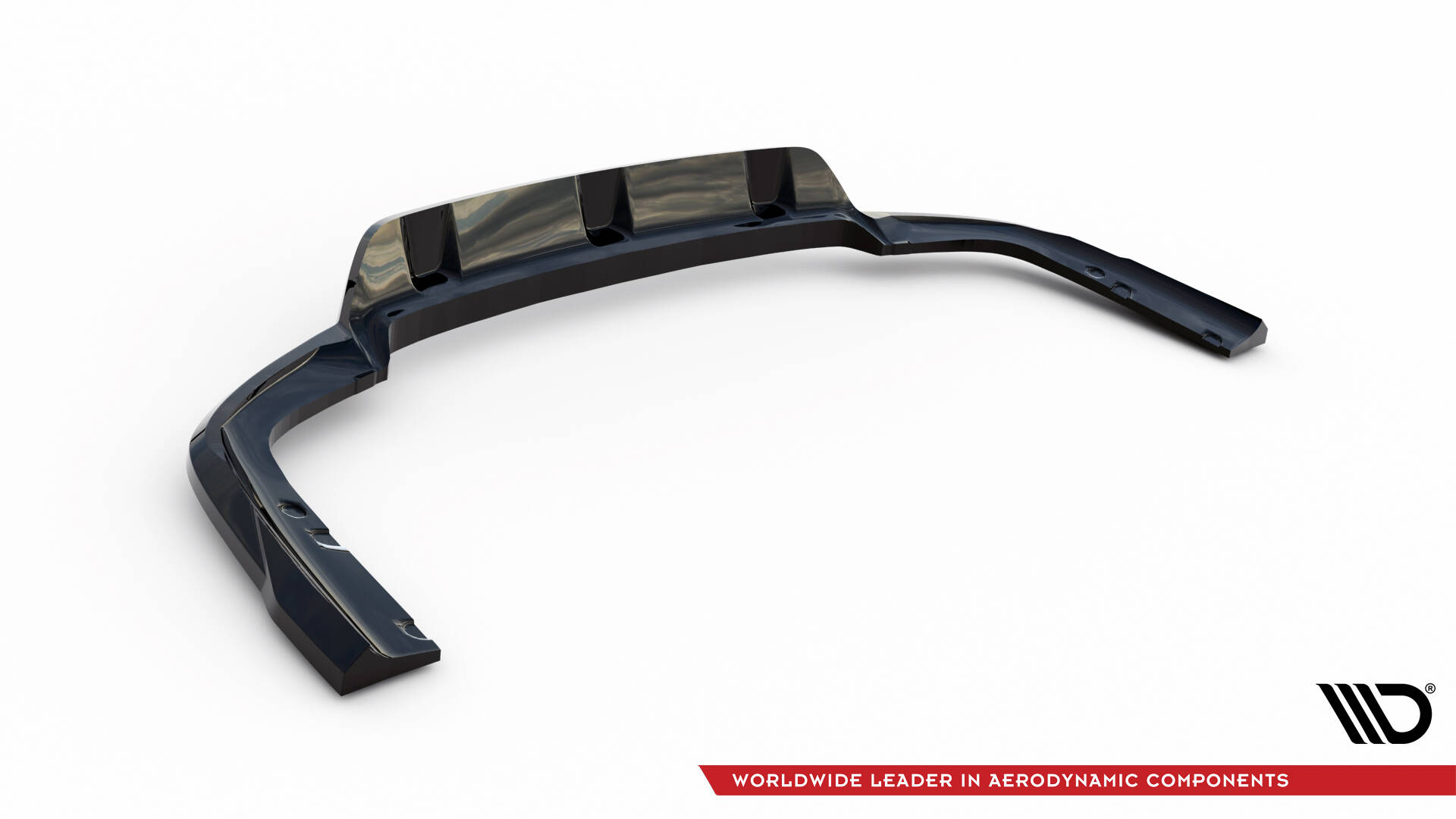 Rear Splitter (with vertical bars) V.1 BMW X6 M-Pack G06 Facelift - Image 6