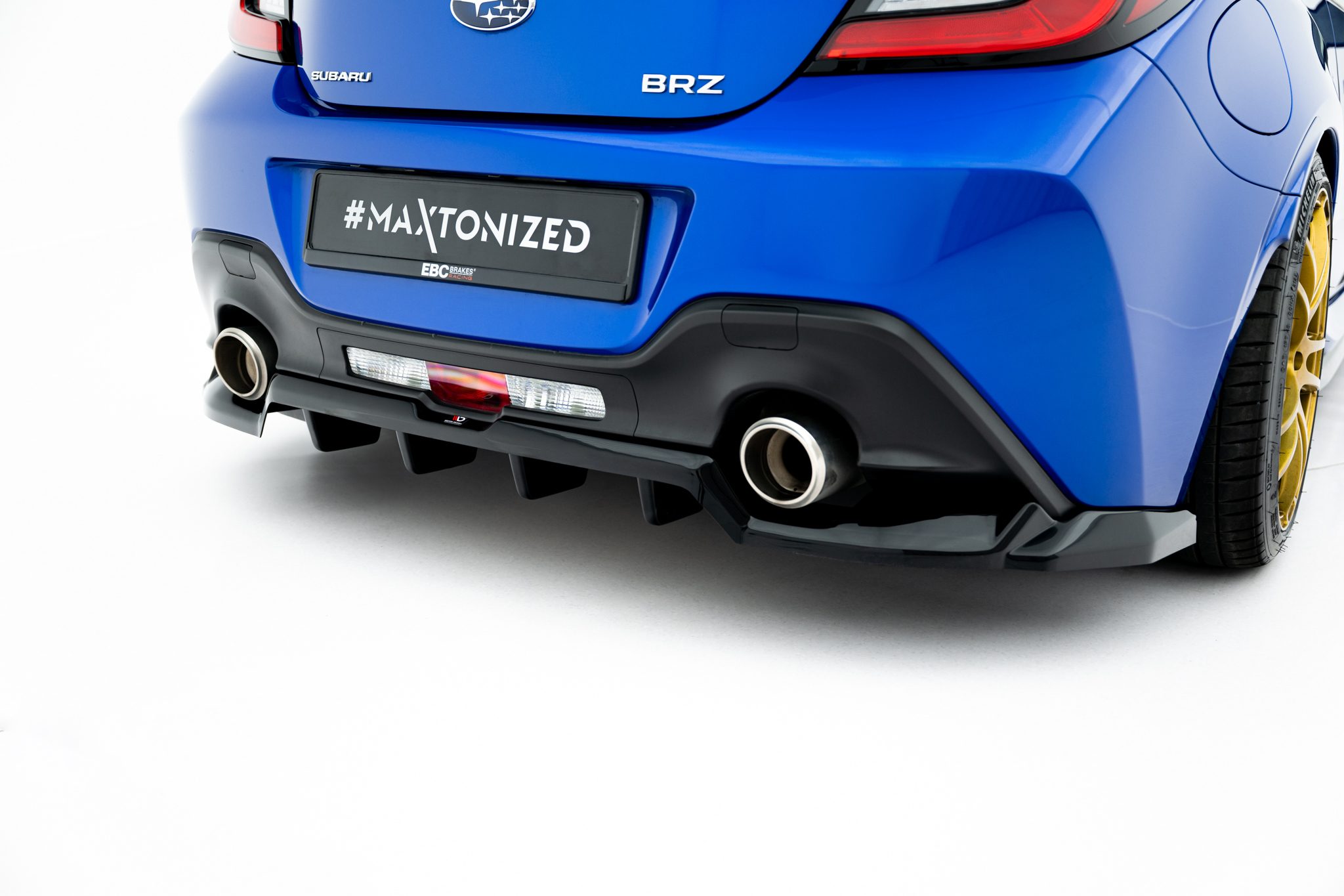 Rear Splitter (with vertical bars) V.1 Subaru BRZ Mk2 - Image 3