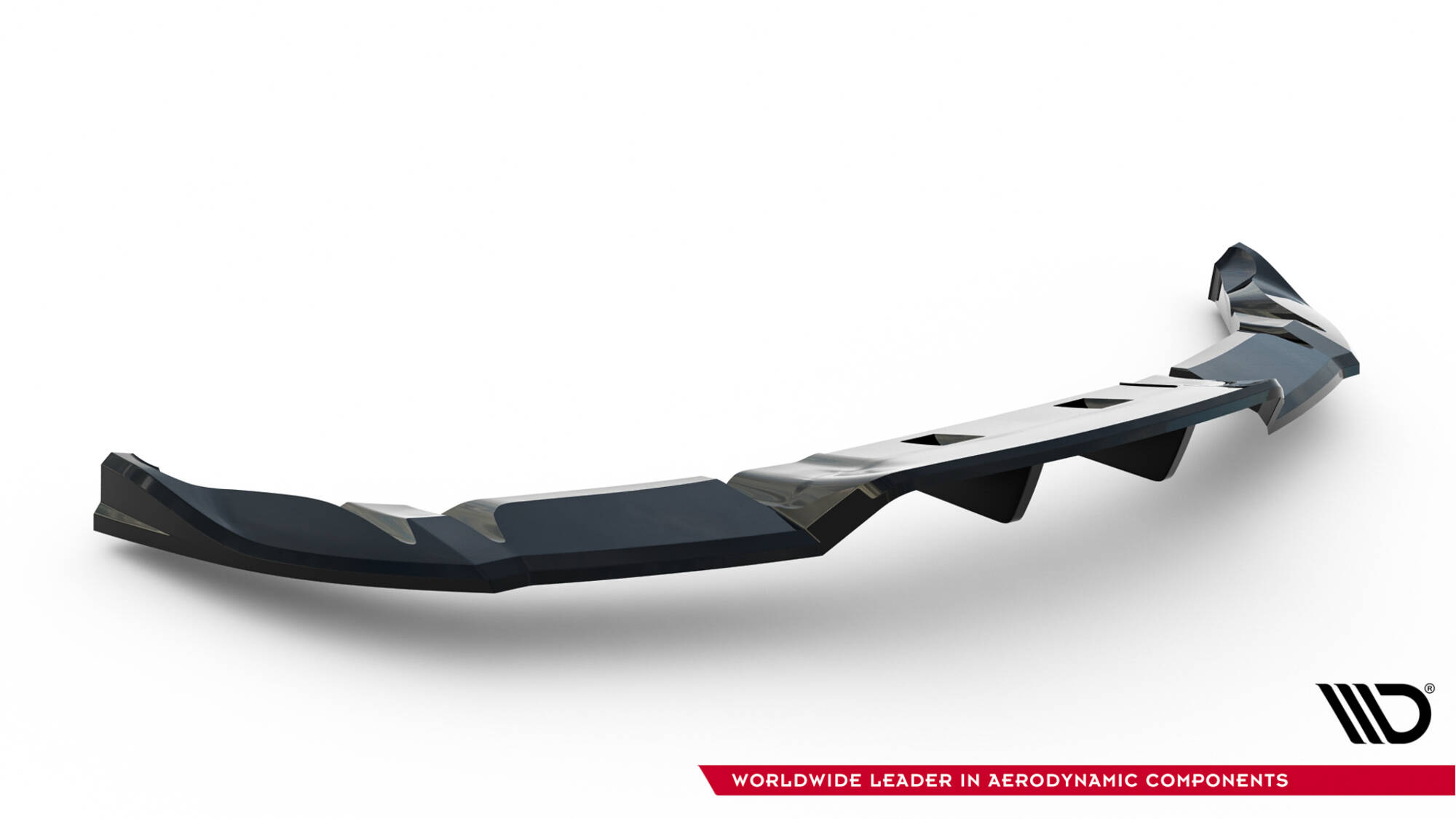 Rear Splitter (with vertical bars) V.1 Tesla Model 3 Performance Mk1 Facelift - Image 4
