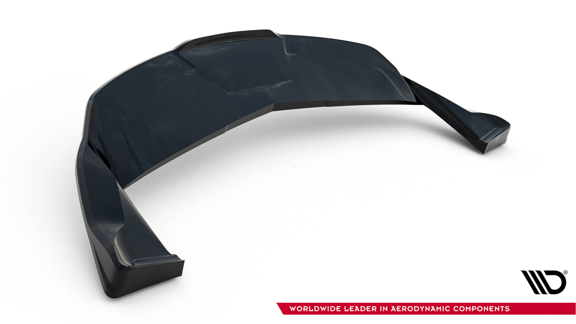 Rear Splitter (with vertical bars) V.1 Tesla Model S Plaid Mk1 Facelift - Image 6