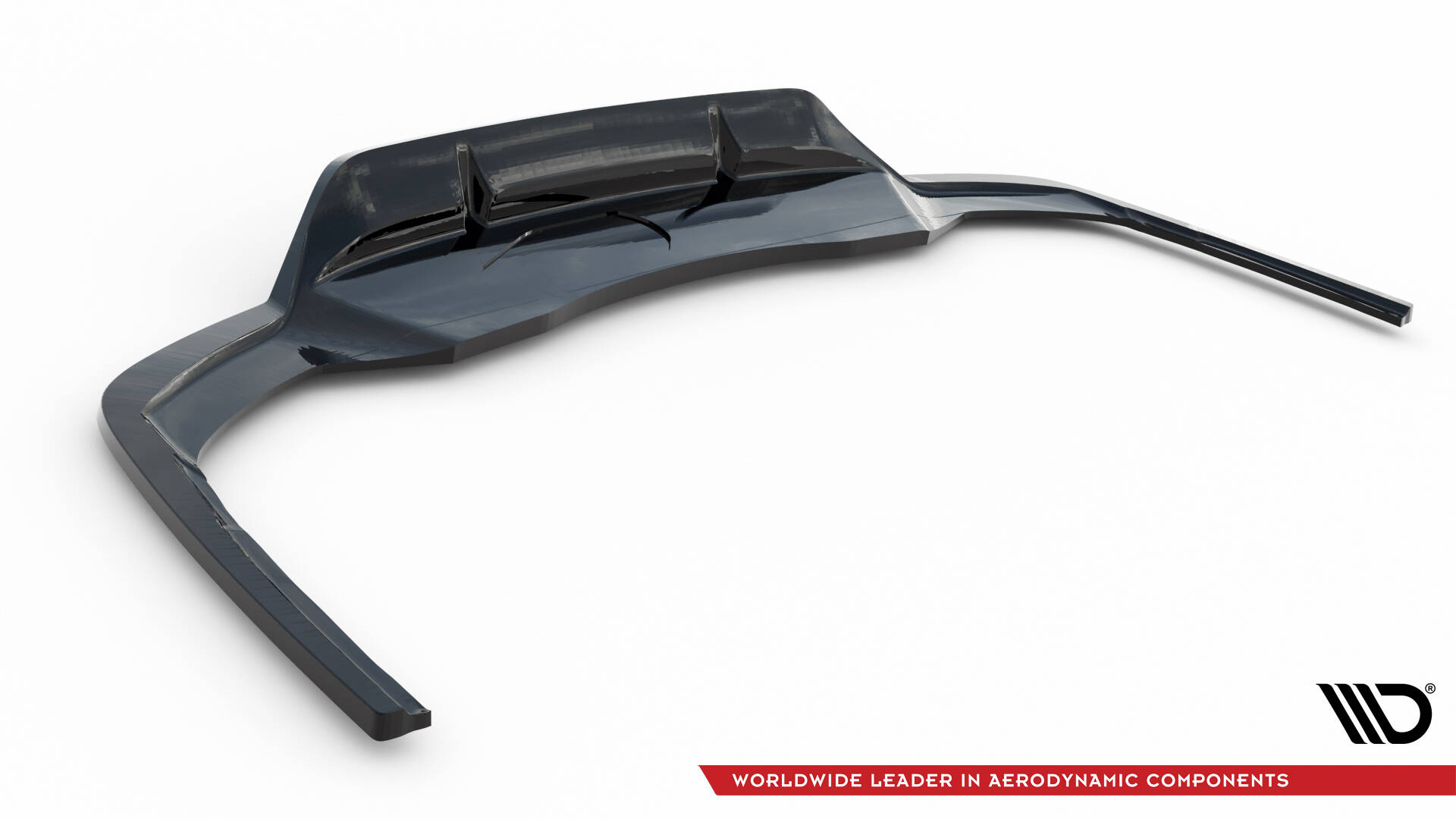 Rear Splitter (with vertical bars) V.2 Audi A4 S-Line B9 Facelift - Image 6