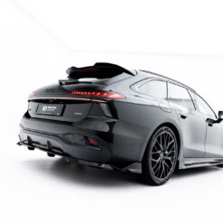 Alternative view of Rear Splitter (with vertical bars) V.2 Audi A6 S-Line C9