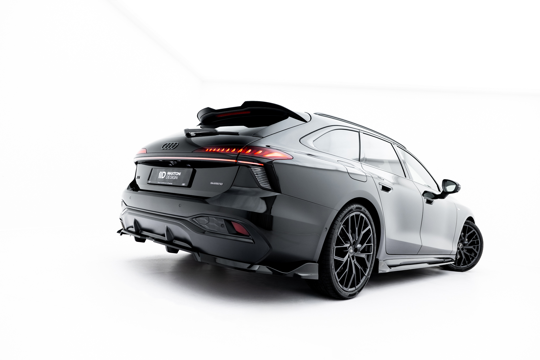 Rear Splitter (with vertical bars) V.2 Audi A6 S-Line C9 - Image 2