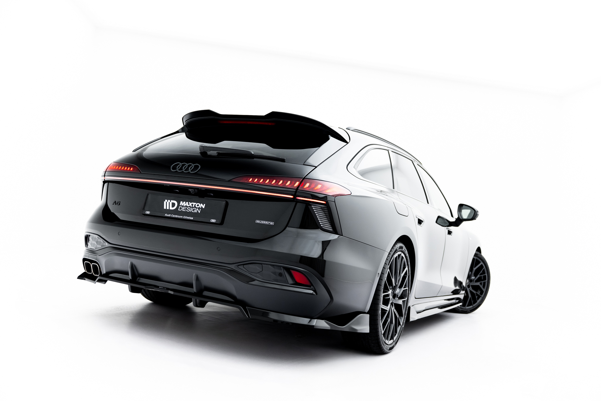 Rear Splitter (with vertical bars) V.2 Audi A6 S-Line C9 - Image 4