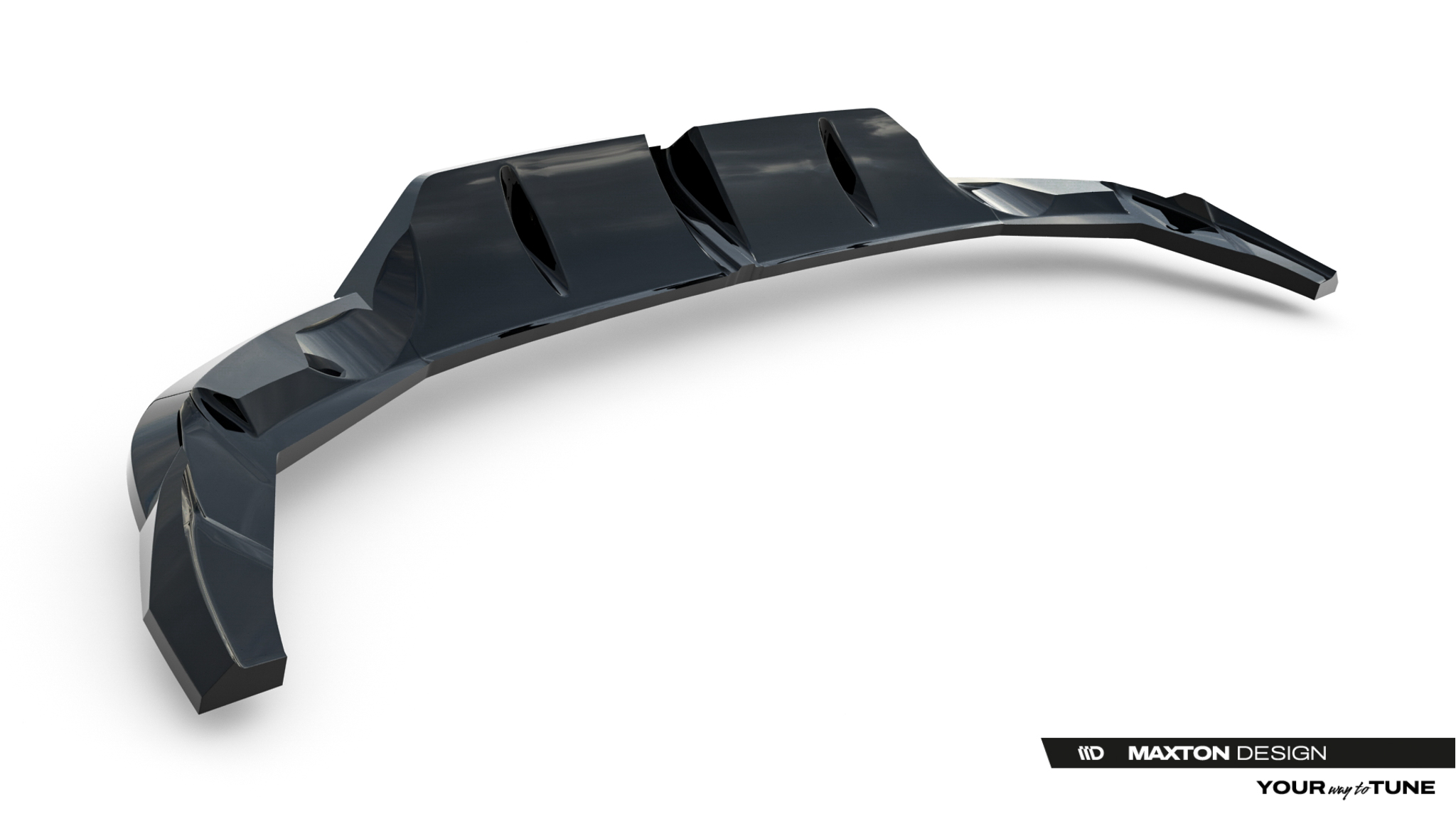 Rear Splitter (with vertical bars) V.2 Audi RS3 Sportback 8Y Facelift - Image 7