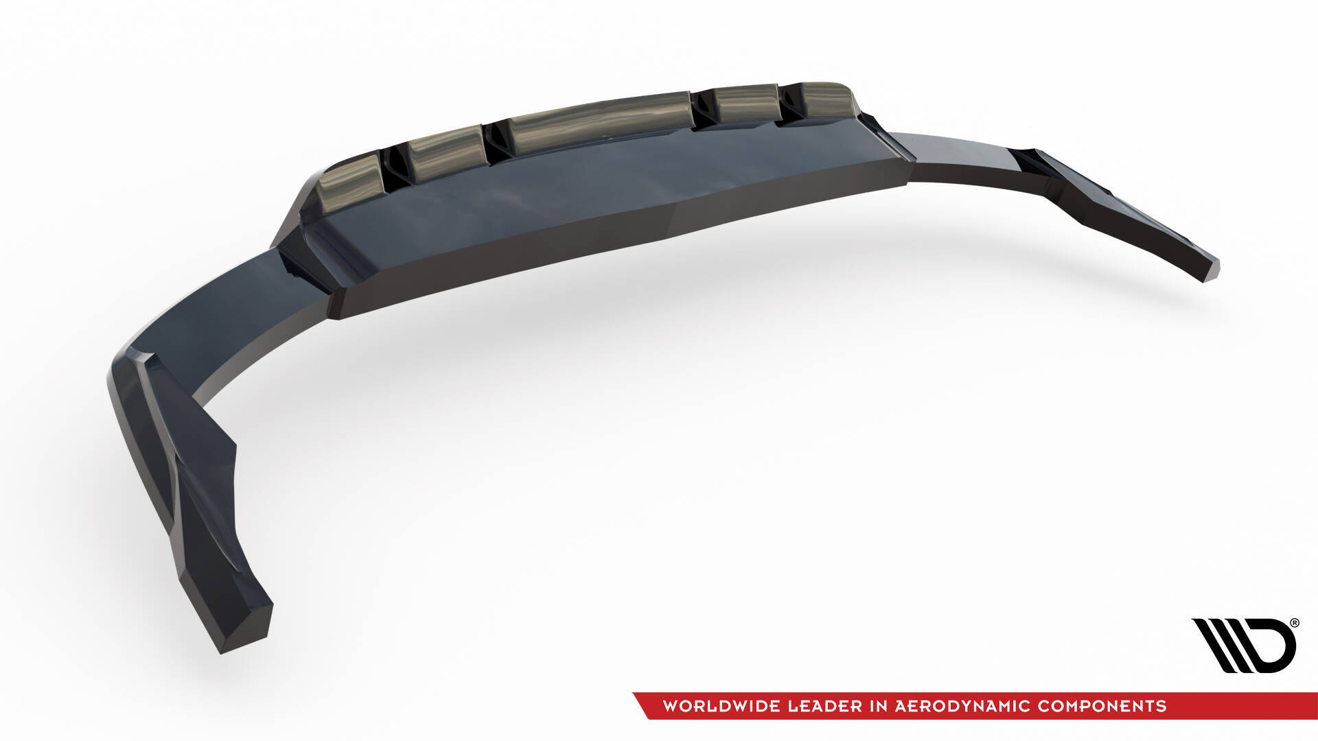 Rear Splitter (with vertical bars) V.2 Audi SQ8 / Q8 S-Line Mk1 Facelift - Image 9