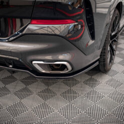 Alternative view of Rear Splitter (with vertical bars) V.2 BMW X6 M-Pack G06
