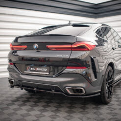 Rear Splitter (with vertical bars) V.2 BMW X6 M-Pack G06