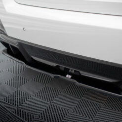 Alternative view of Rear Splitter (with vertical bars) V.2 BMW i4 M-Pack G26