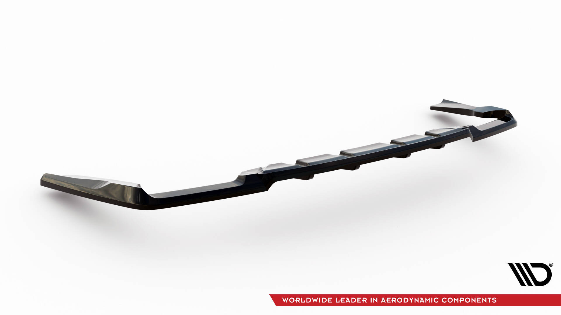 Rear Splitter (with vertical bars) V.2 Mercedes-AMG GLC 63 SUV X253 - Image 4