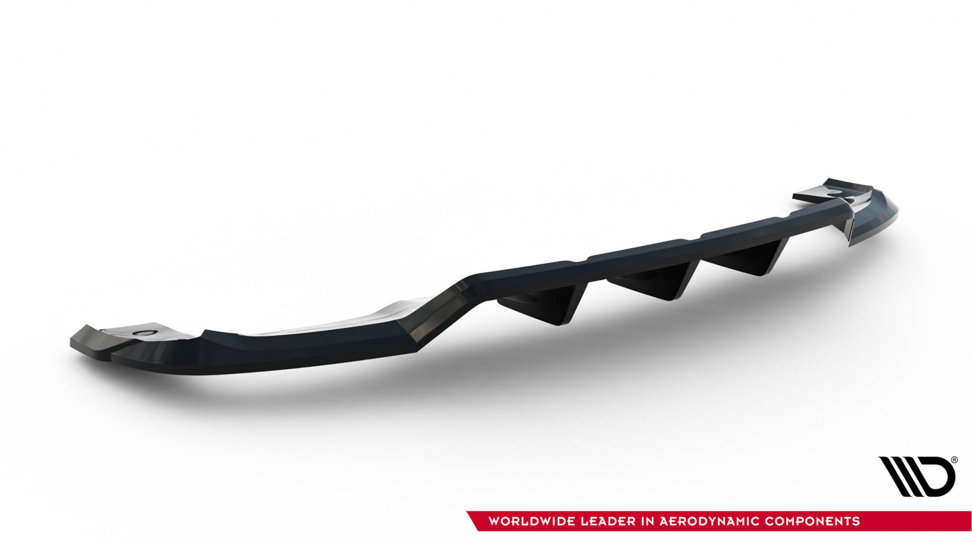Rear Splitter (with vertical bars) V.2 Mercedes-Benz GLA 45 AMG X156 - Image 4